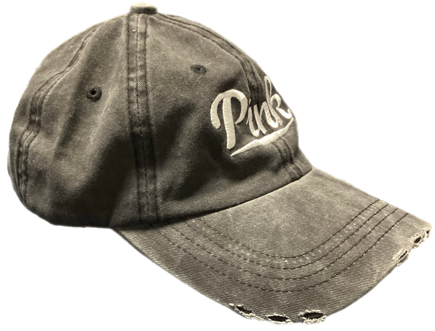 PINK- Dirty Gray Hat