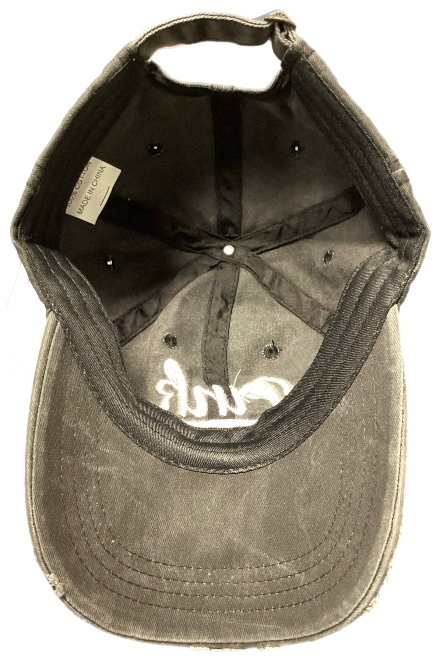 PINK- Dirty Gray Hat