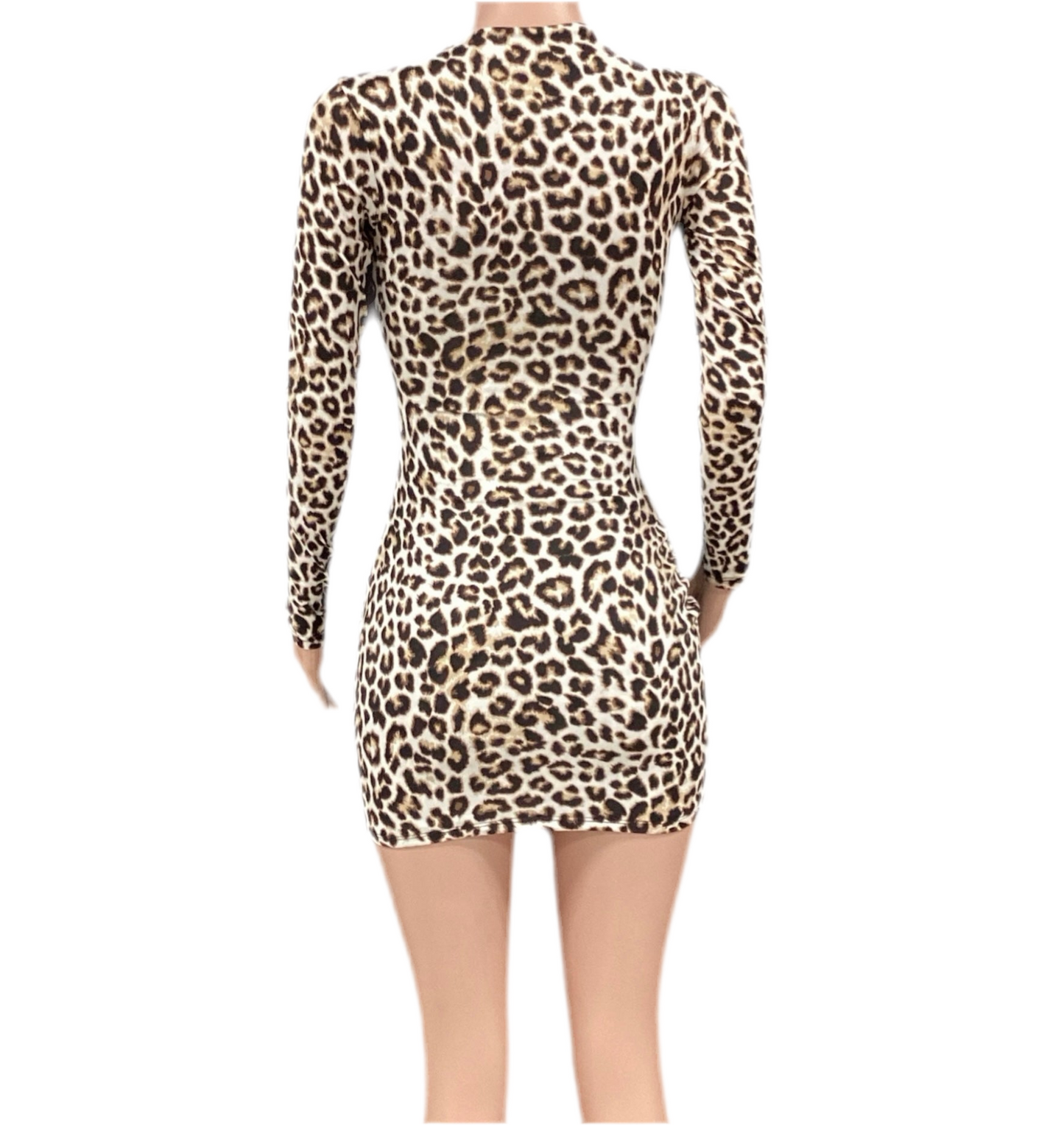 Side Scrunch Mini Dress