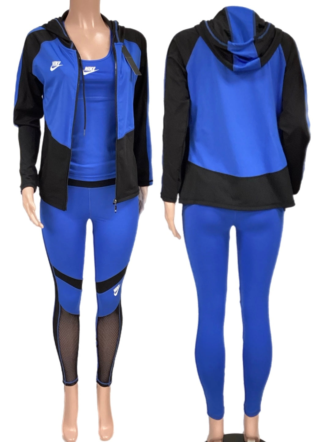 Royal Blue/Black Nike 3pc track set