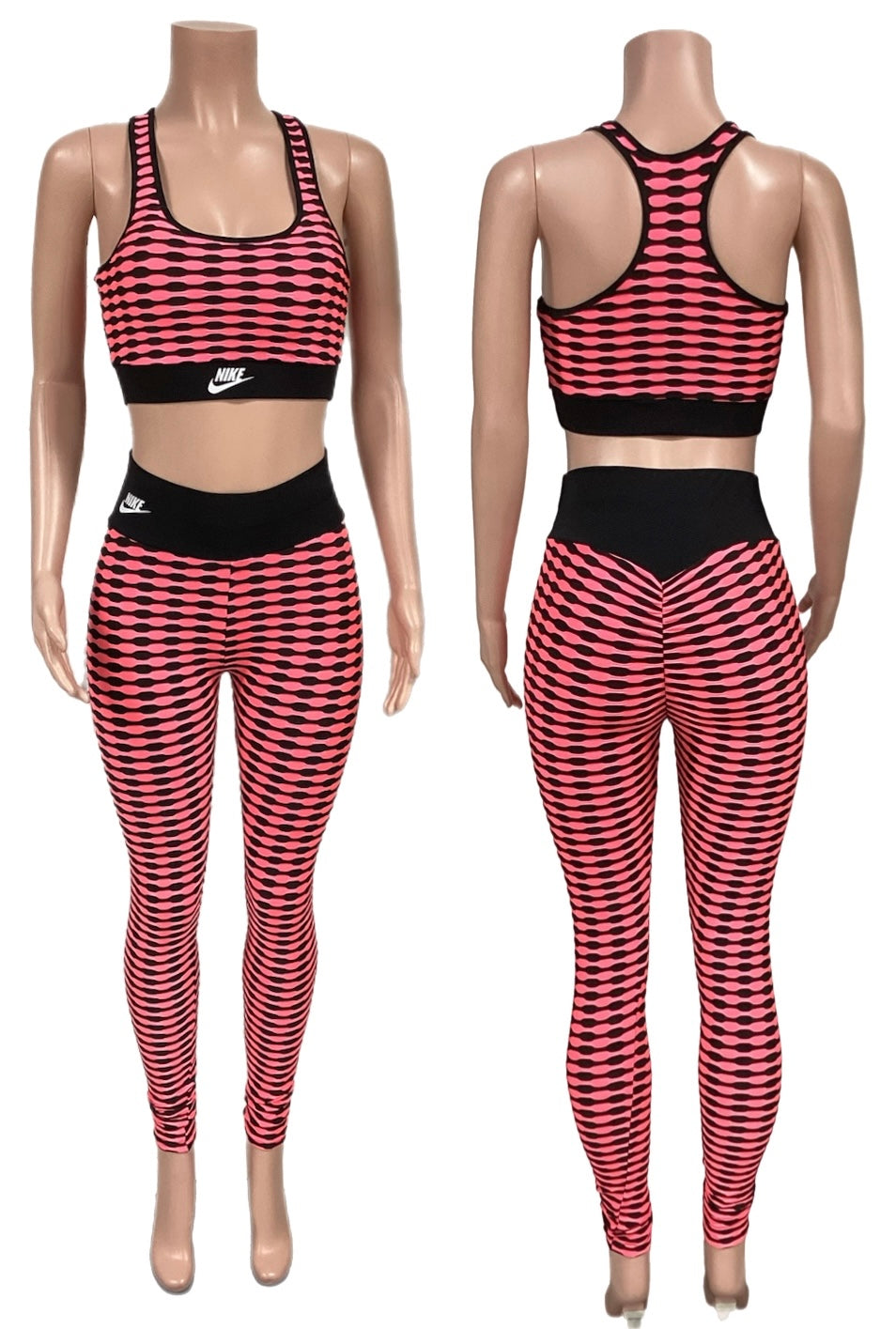 Nike inspired workout set