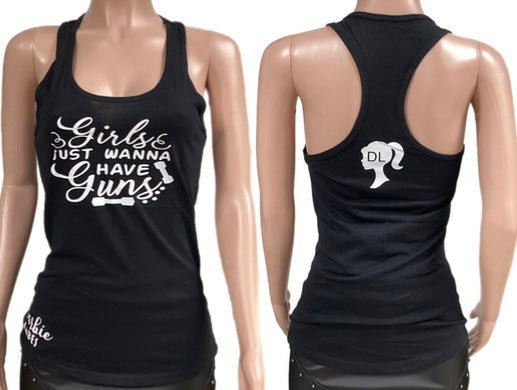 Girls Just wanna Have Guns Tank Top