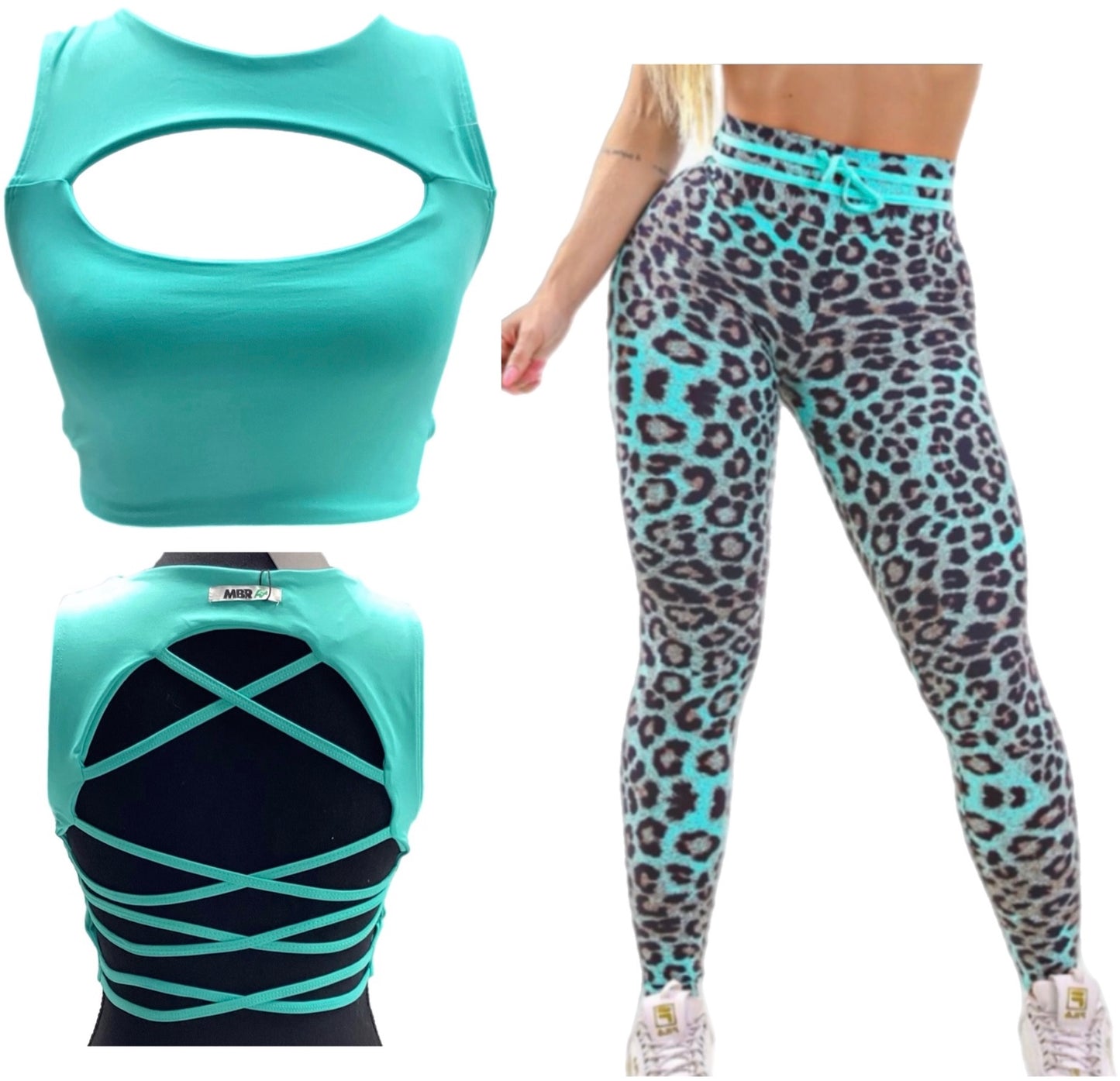 Teal Workout Set
