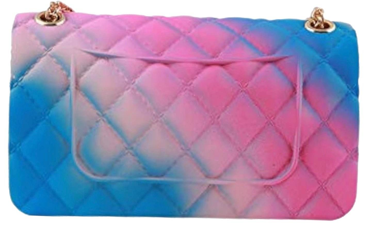 Rainbow Jelly Shoulder Purse