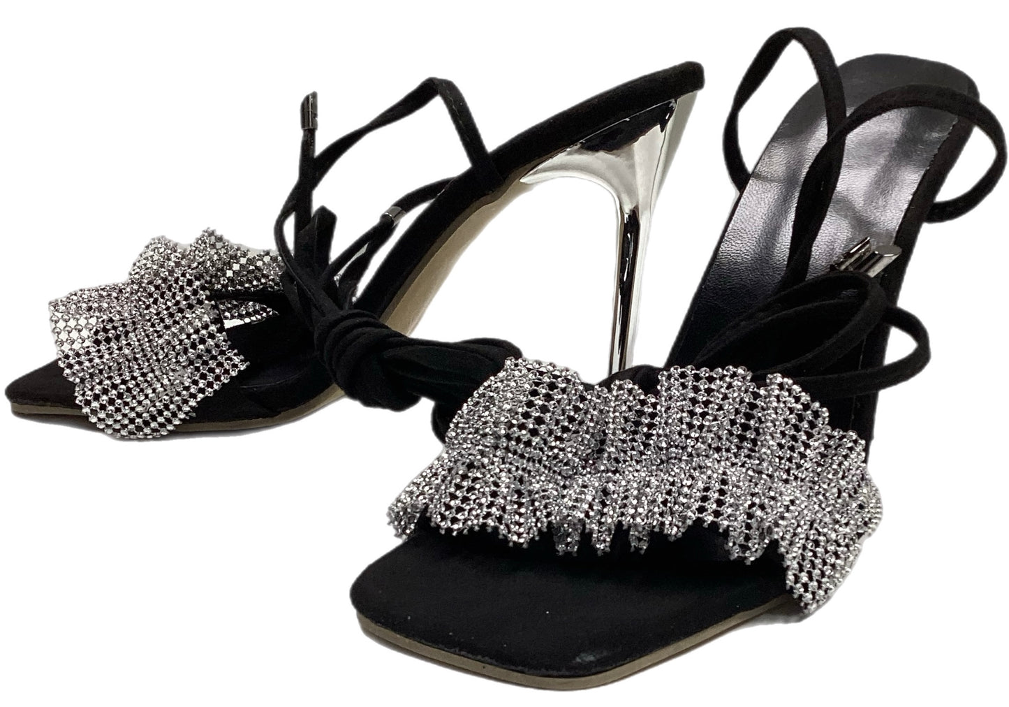 Bling Tie Up Heel
