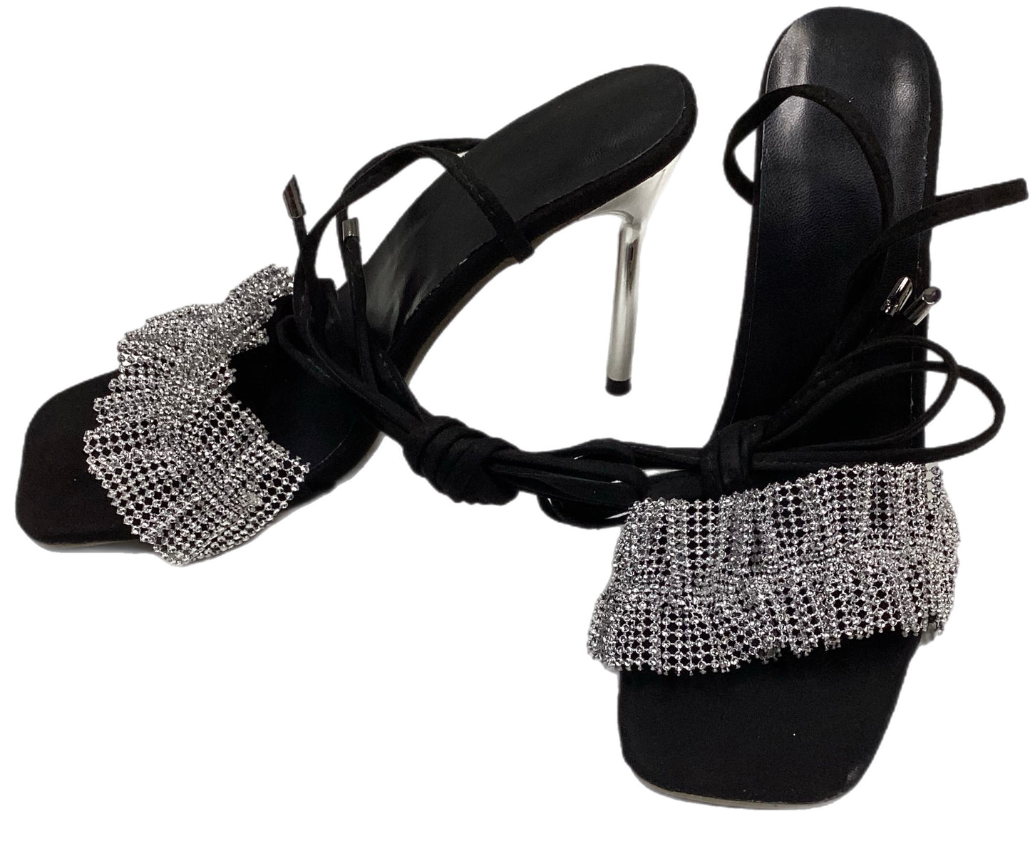Bling Tie Up Heel