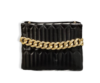 Front Chain Crossbody Square Purse