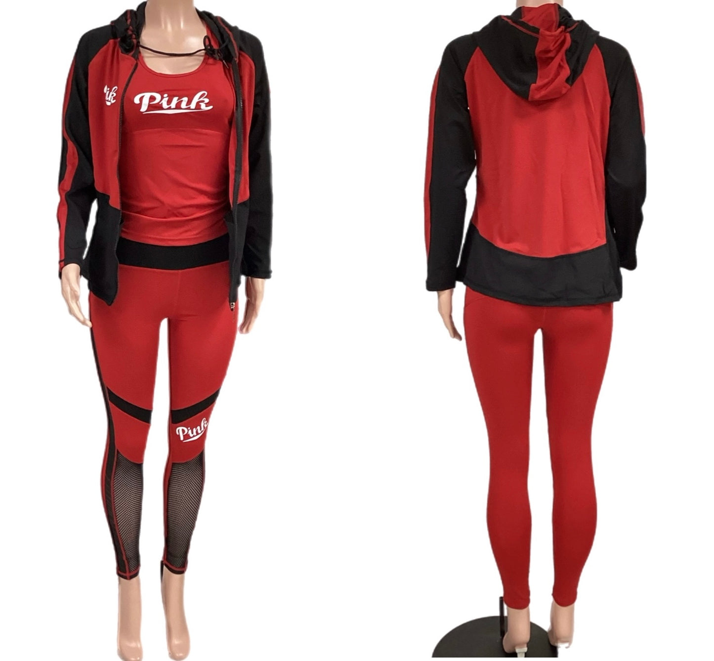 Royal Blue & Black Pink 3pc track set
