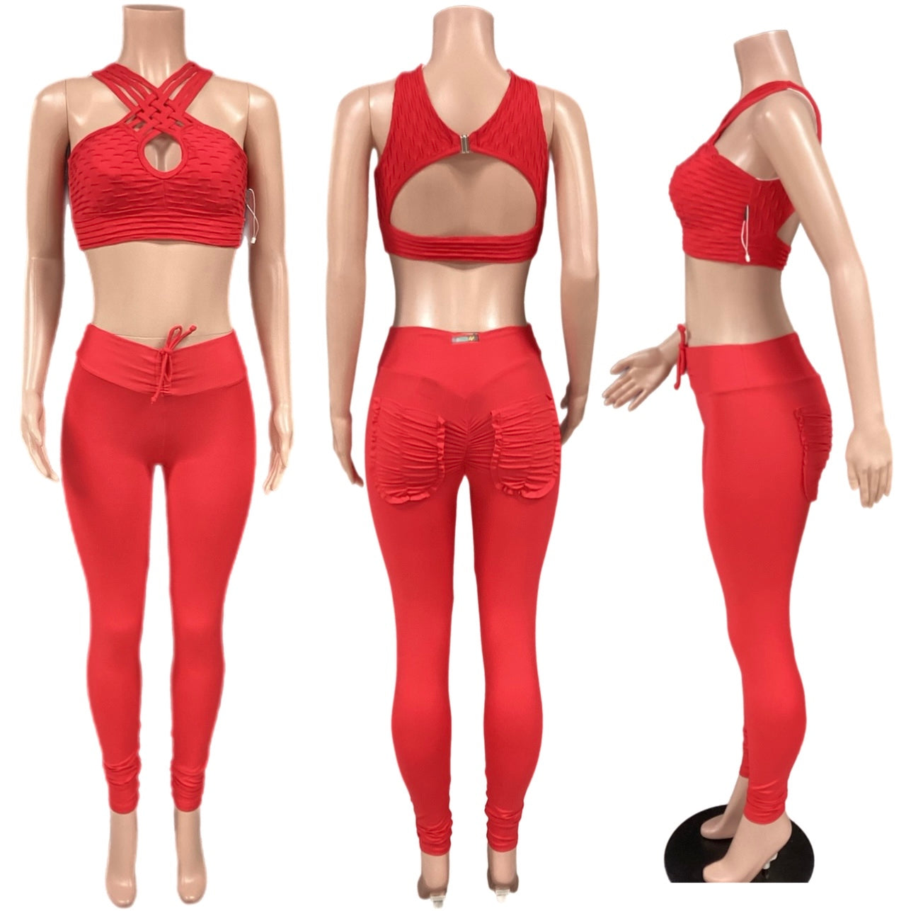 Red Workout Set