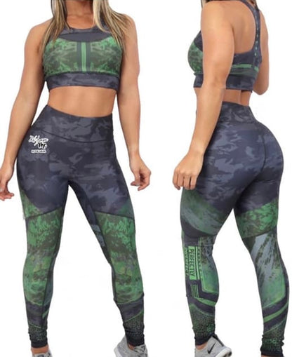 Barbie Babes Workout Set Gray/Green