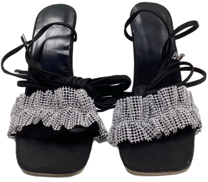 Bling Tie Up Heel