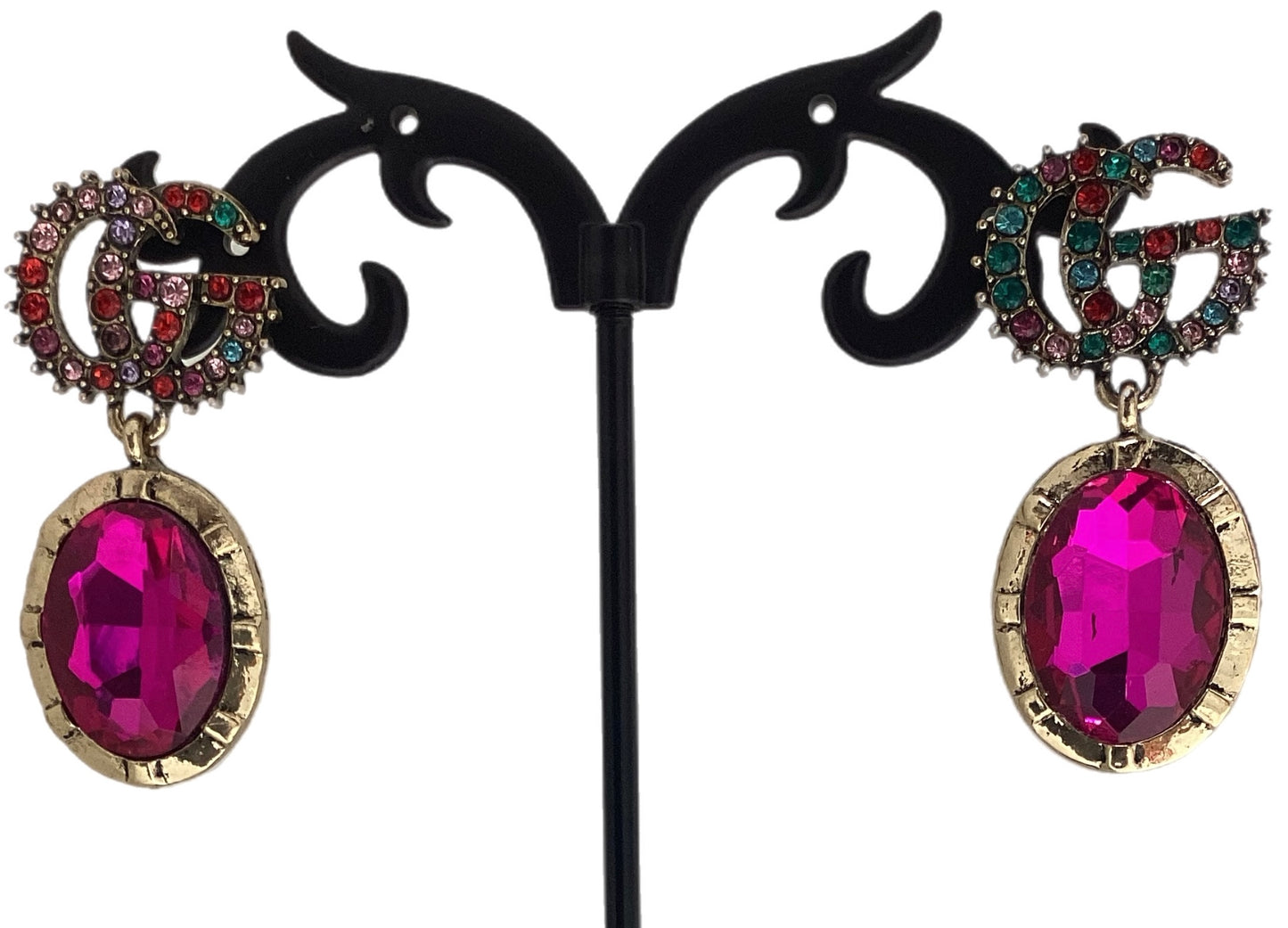 Gucci Oval Dangled Earrin