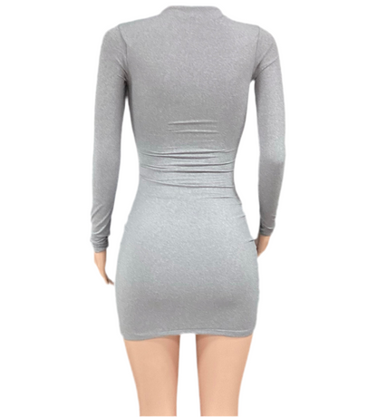 Side Scrunch Mini Dress