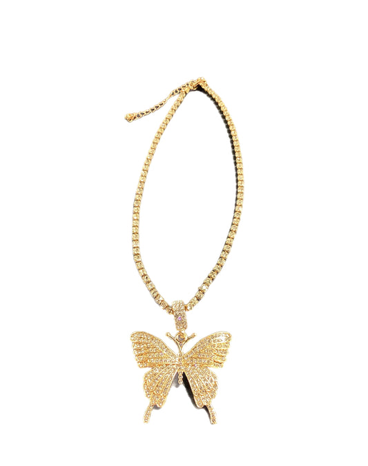 Gold Butterfly Chain