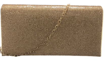 Pink Dreaming Metallic Clutch