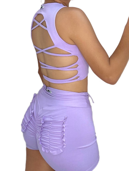 Lilac Short Set