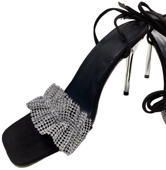 Bling Tie Up Heel