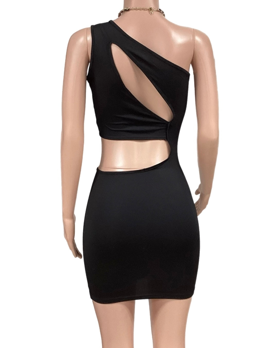 One shoulder dress