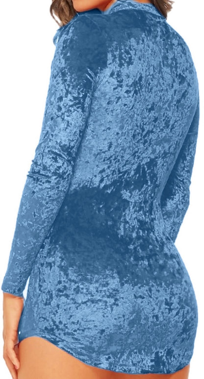 Velvet Mini Dress