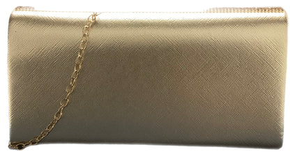 Pink Dreaming Metallic Clutch
