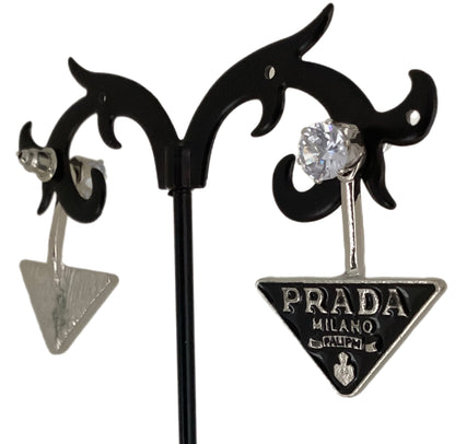 Triangle Prada Earrings