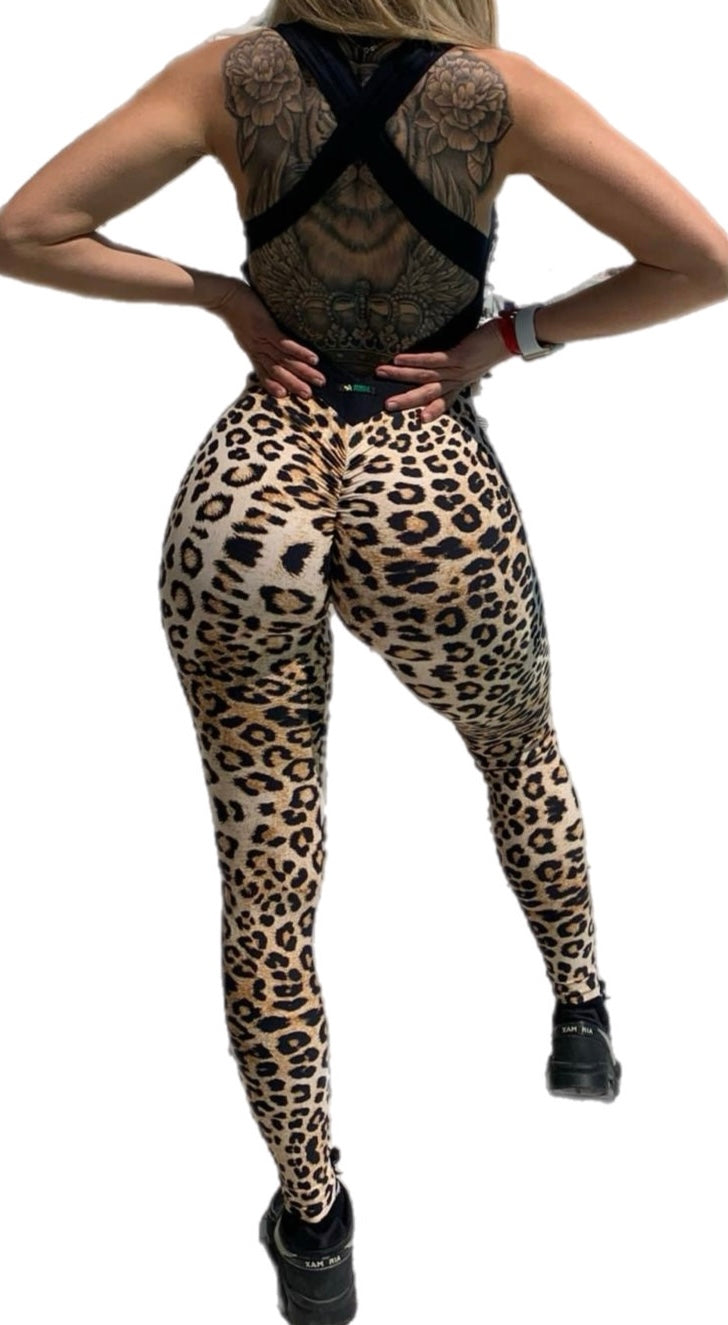 Leopard Active Bodysuit