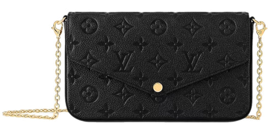 Blackout Louis Vuitton Clutch & Wallet