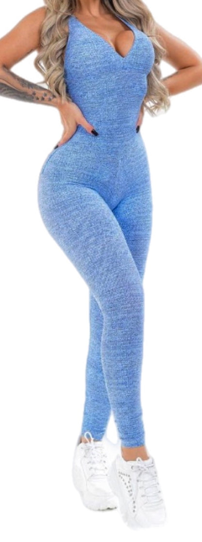 Jean Wash Jumpsuit
