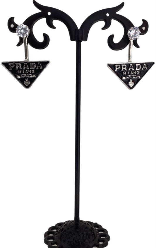 Triangle Prada Earrings