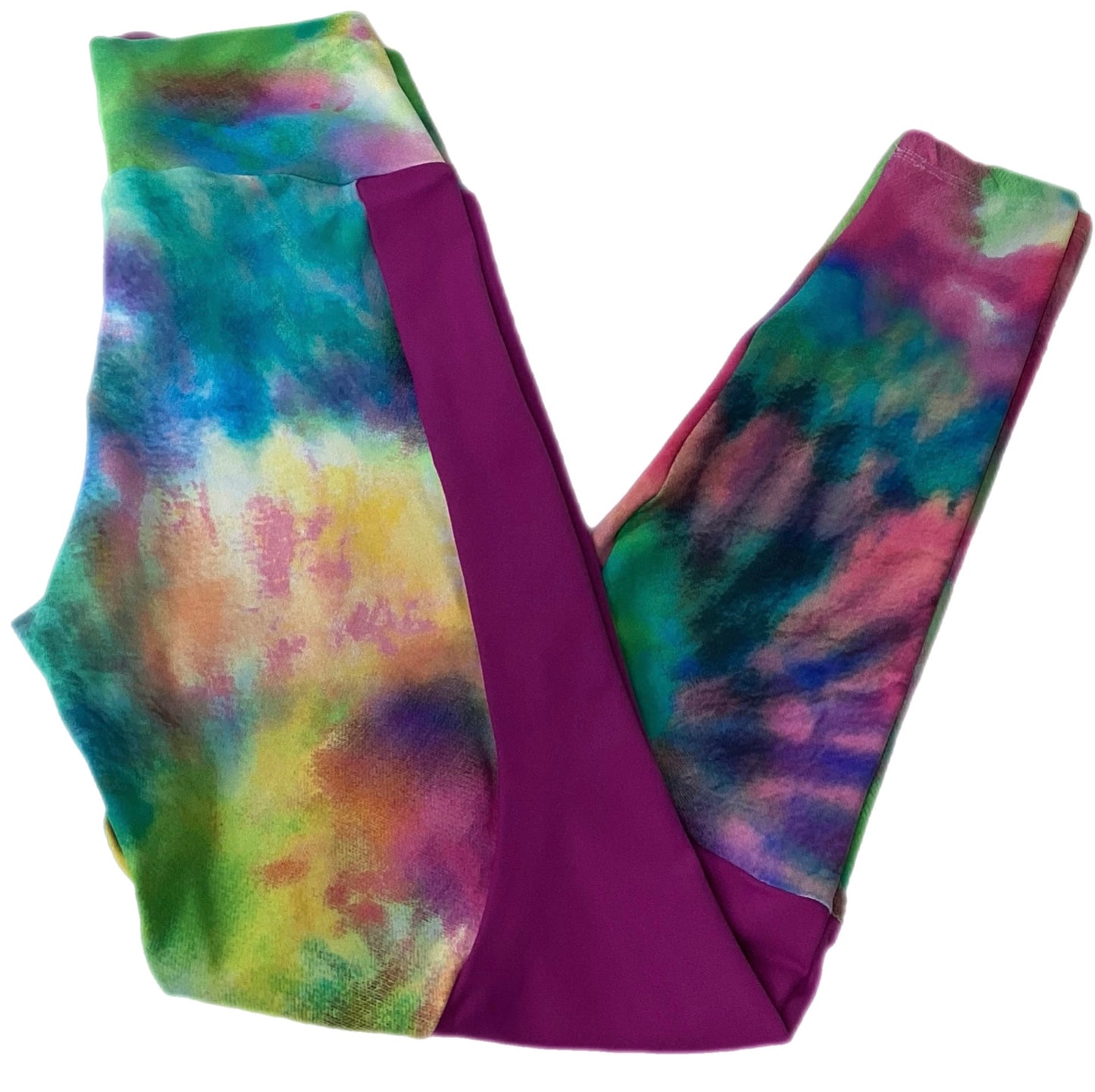 Tie Dye Rainbow Workout Set