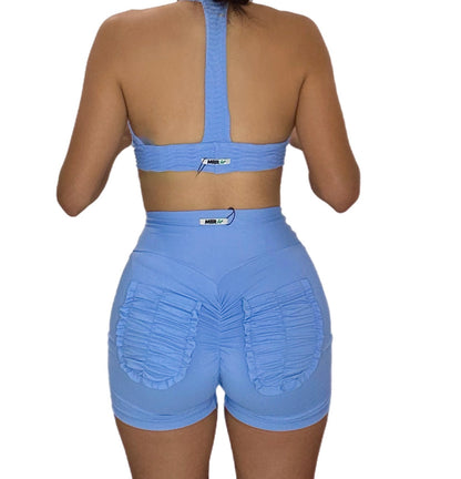 Blue Short Set