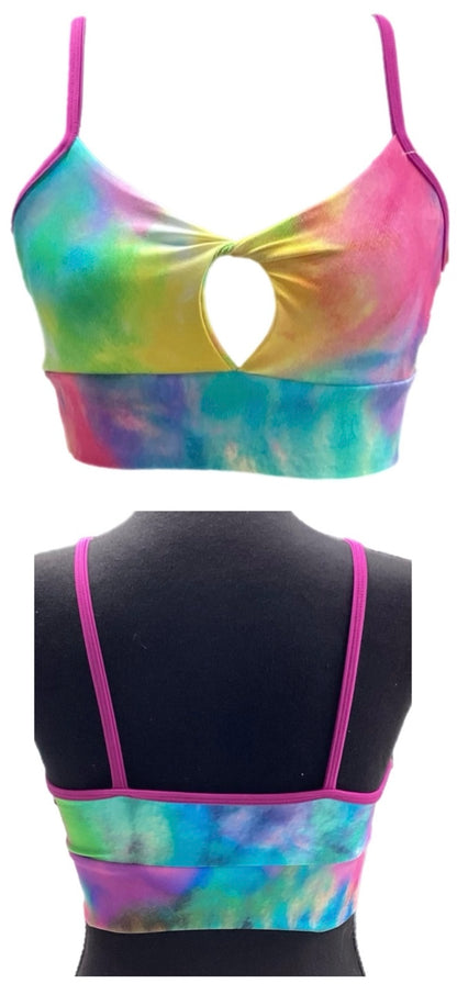 Tie Dye Rainbow Workout Set