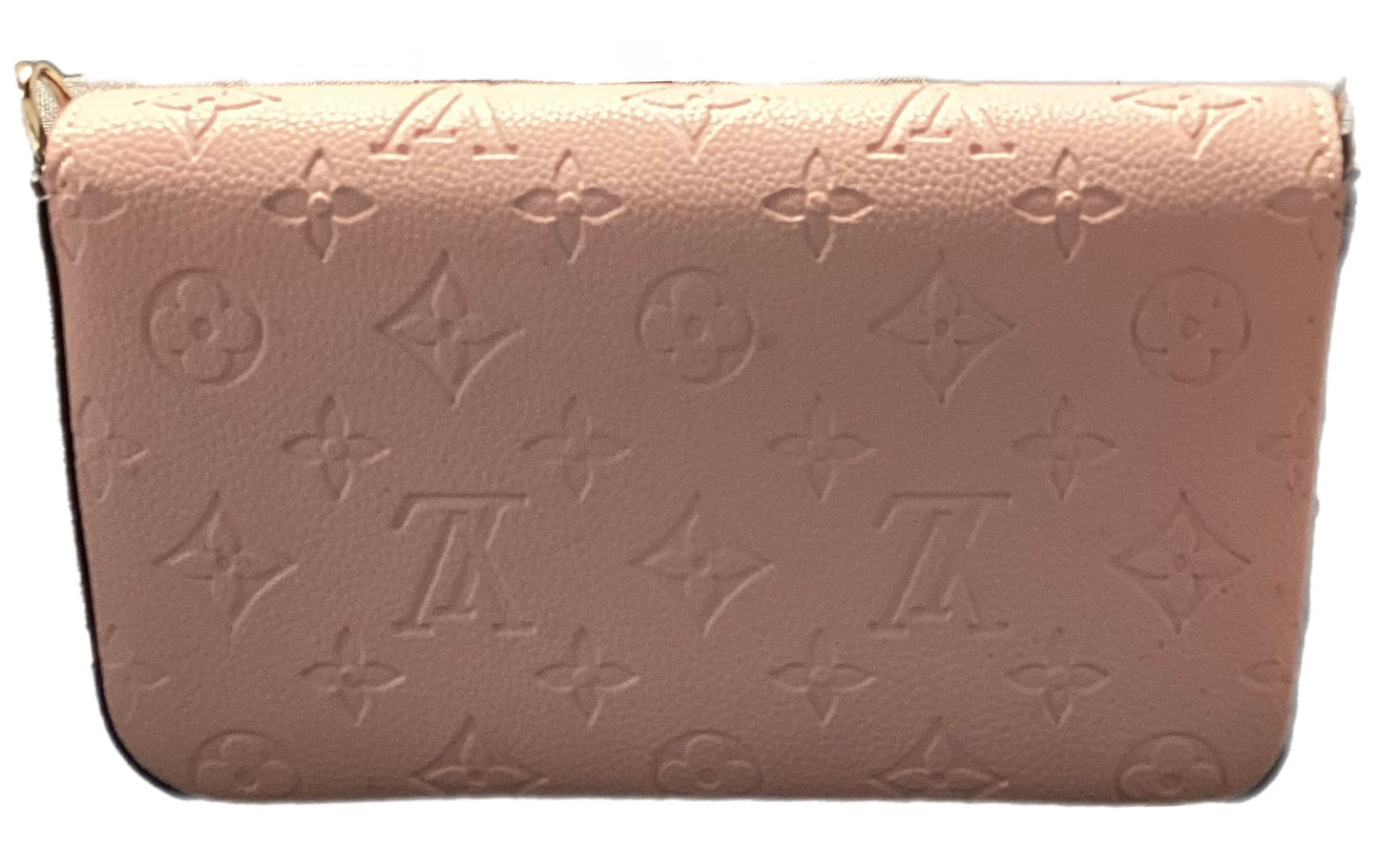 Pink Louis Vuitton Clutch & Wallet