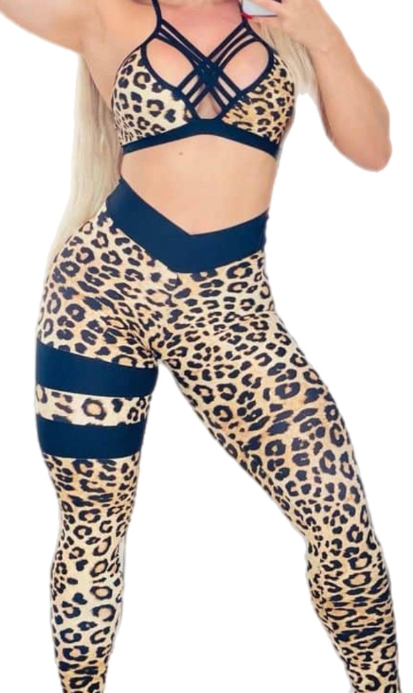 Leopard Workout Set