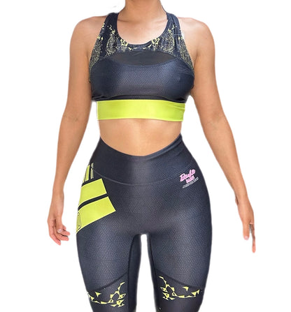 Black & Green Yellow Barbie Babes set