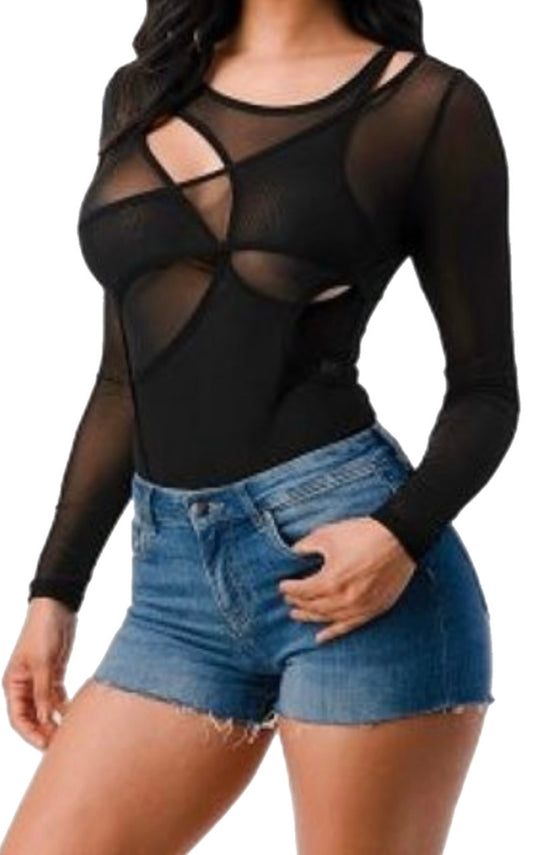 Sexy Mesh Bodysuit