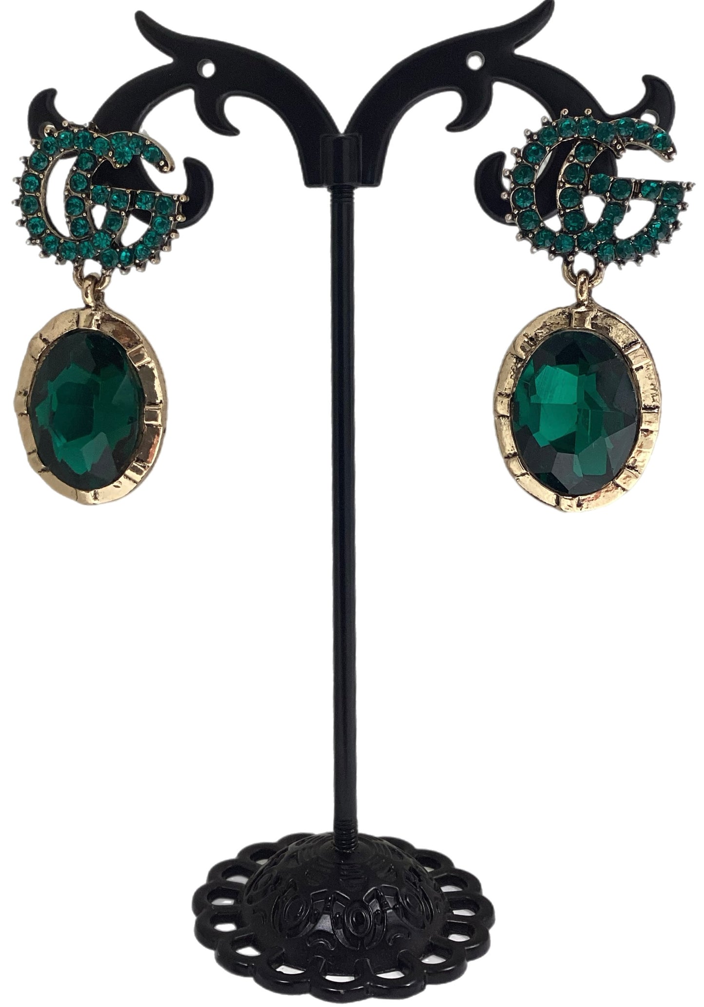 Gucci Oval Dangled Earrings