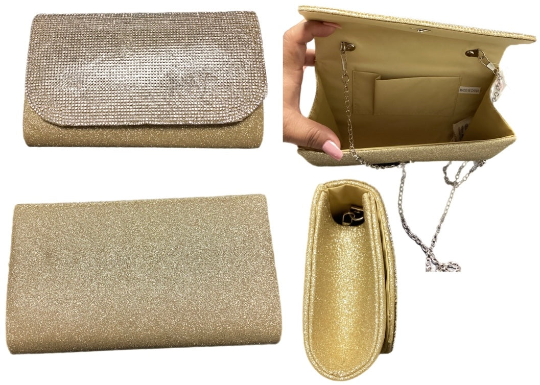 Rhinestone Clutch Purse