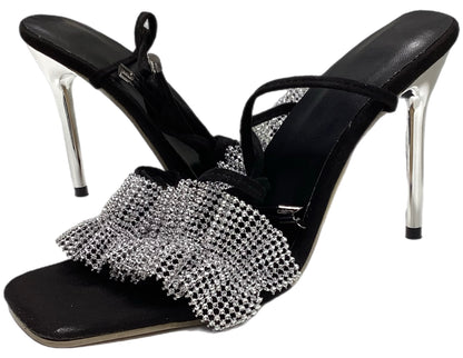 Bling Tie Up Heel