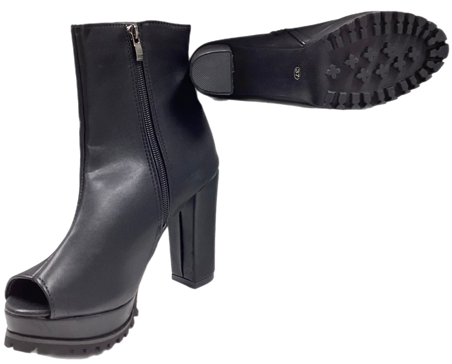 Open-toe Boot Heel