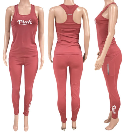 Coral Pink 3pc track set
