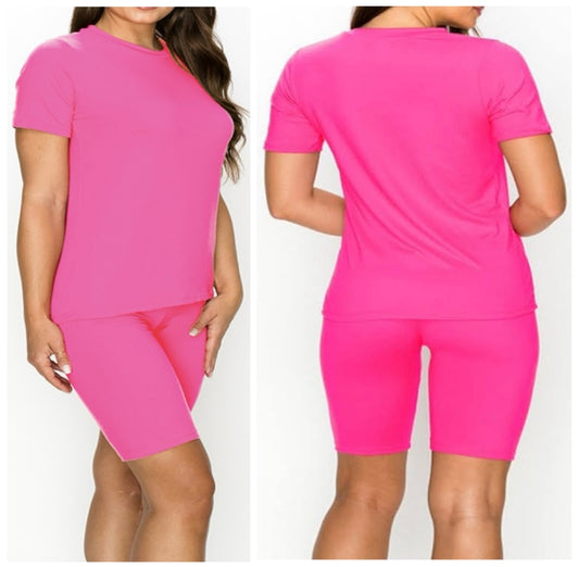 2 pc Short Sports Set