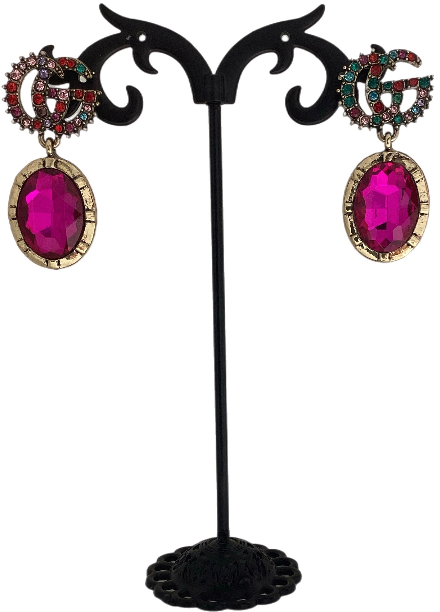 Gucci Oval Dangled Earrin