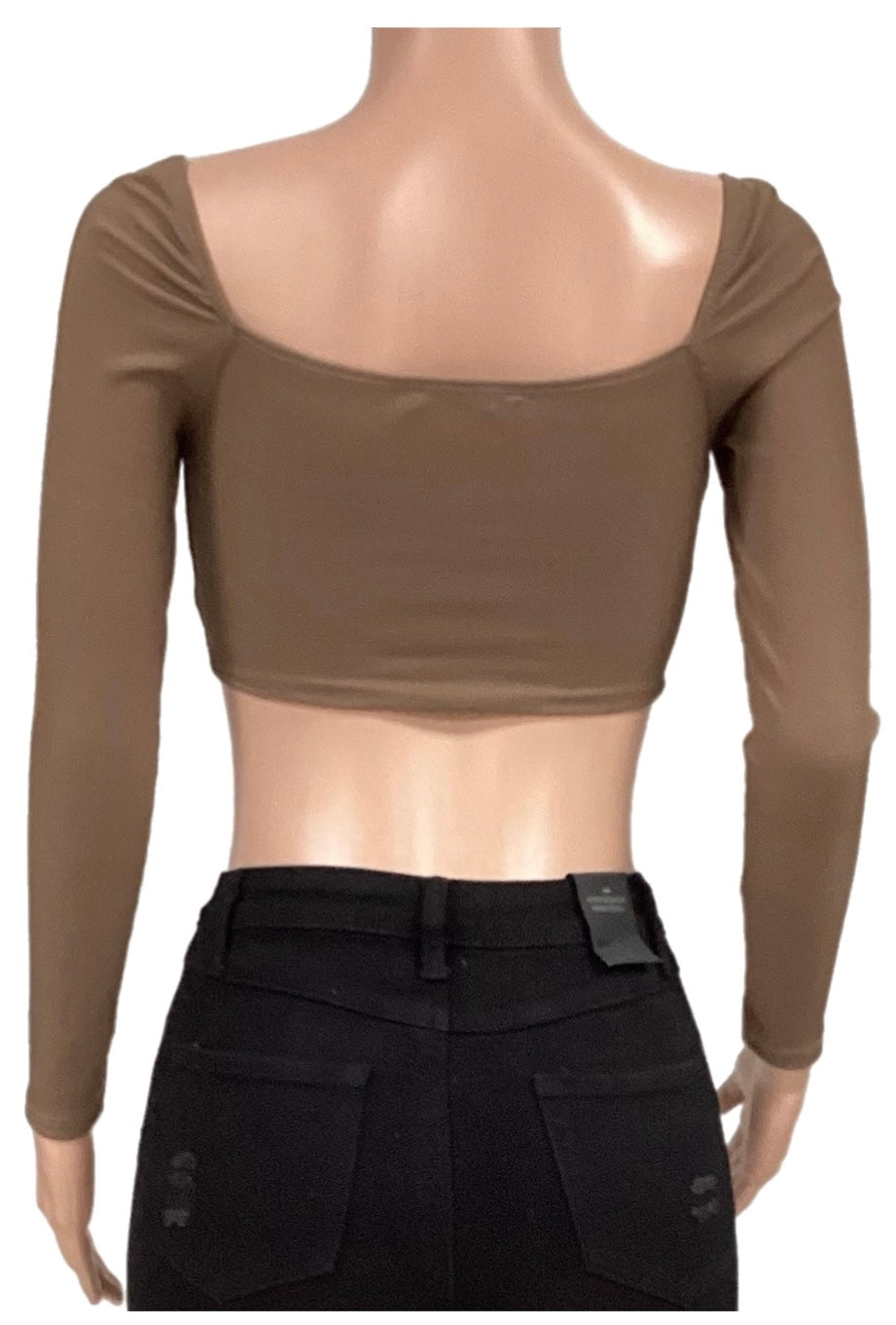 Twist Tie Up Crop Top