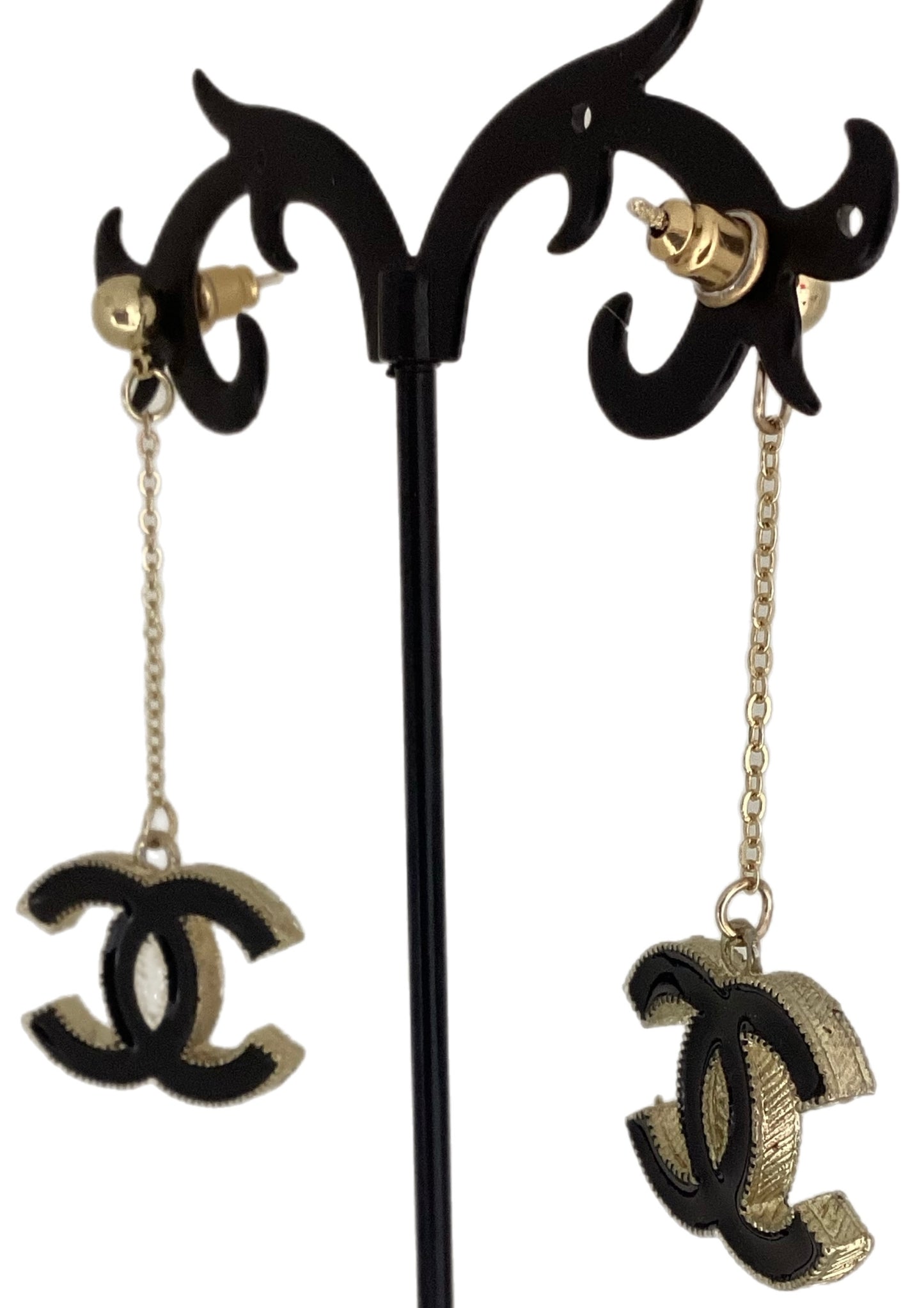 Long Dangle Chanel Earrings