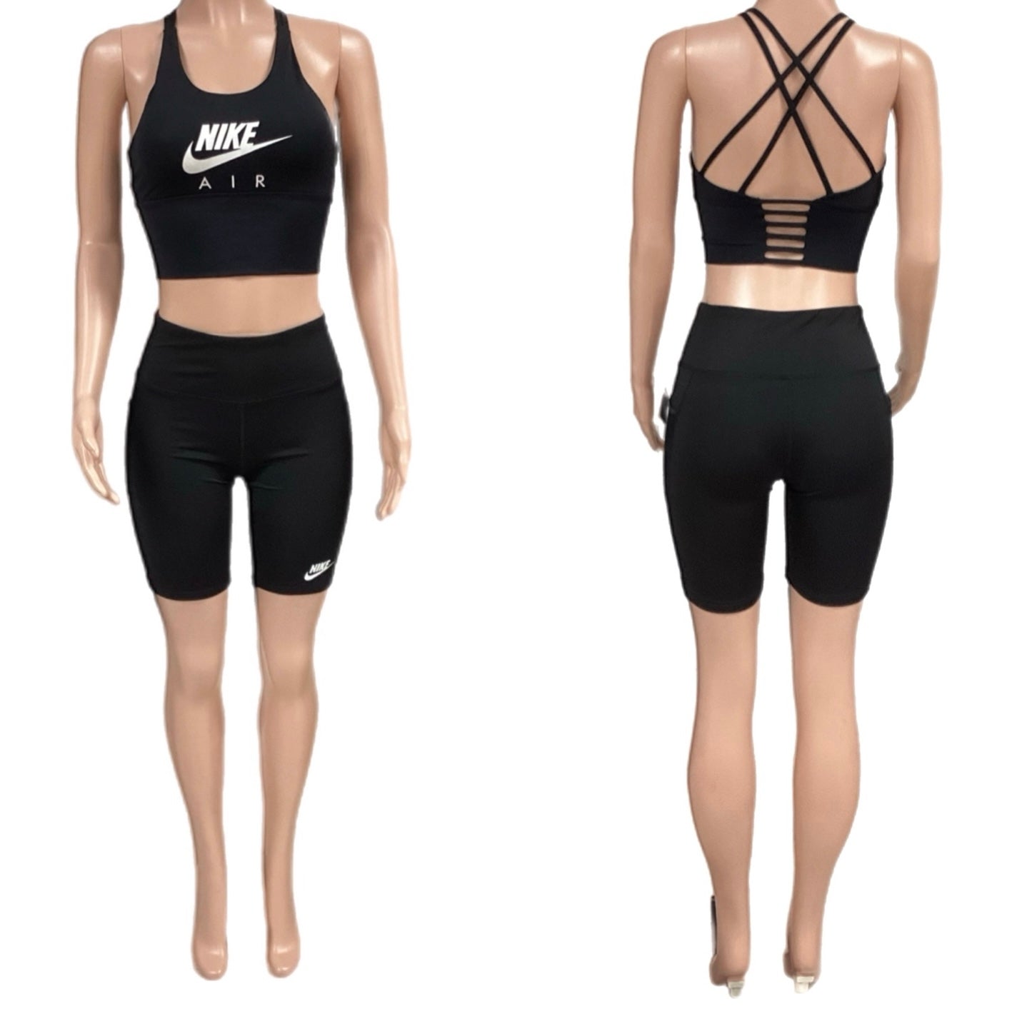 Nike Air sports bra & shorts