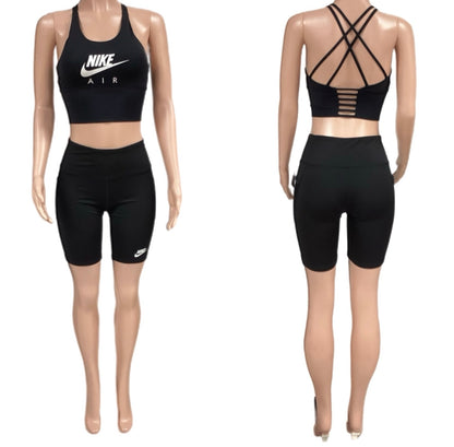 Nike Air sports bra & shorts