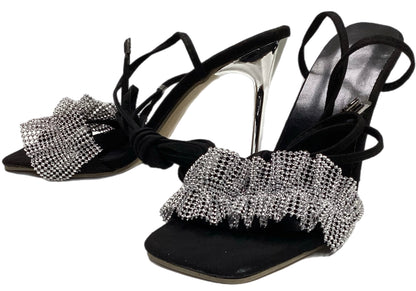 Bling Tie Up Heel