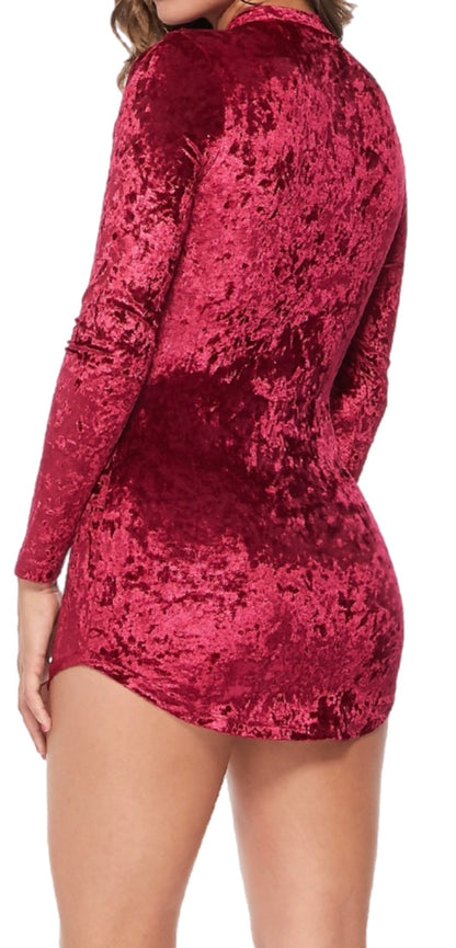 Velvet Mini Dress